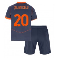 Inter Milan Hakan Calhanoglu #20 Tredjedraktsett Barn 2025-26 Kortermet (+ Korte bukser)